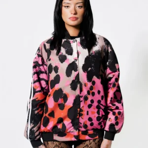 Chaqueta Animal print fucsia